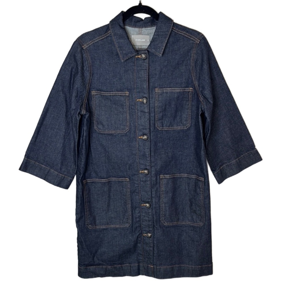 Everlane Denim Chore Dress